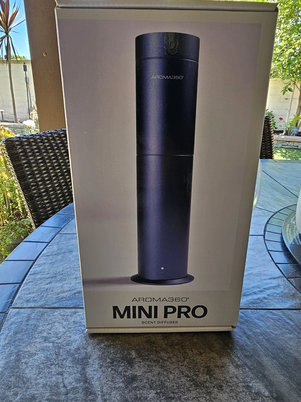 Aroma360 Mini Pro Scent Diffuser - Matte Blue